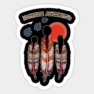 Native American Sticker